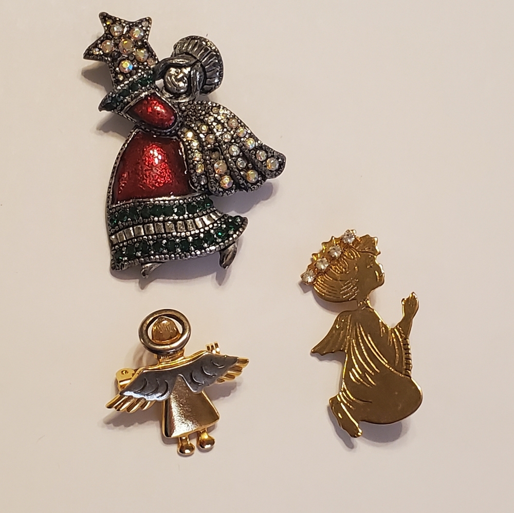 Angel Love Pins Brooches Lot